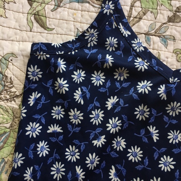 Vintage 90s floral print tank top - Picture 3 of 4